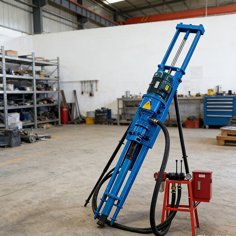 Heavy Equipment Mining - DTH Drill Rig Portable Down The