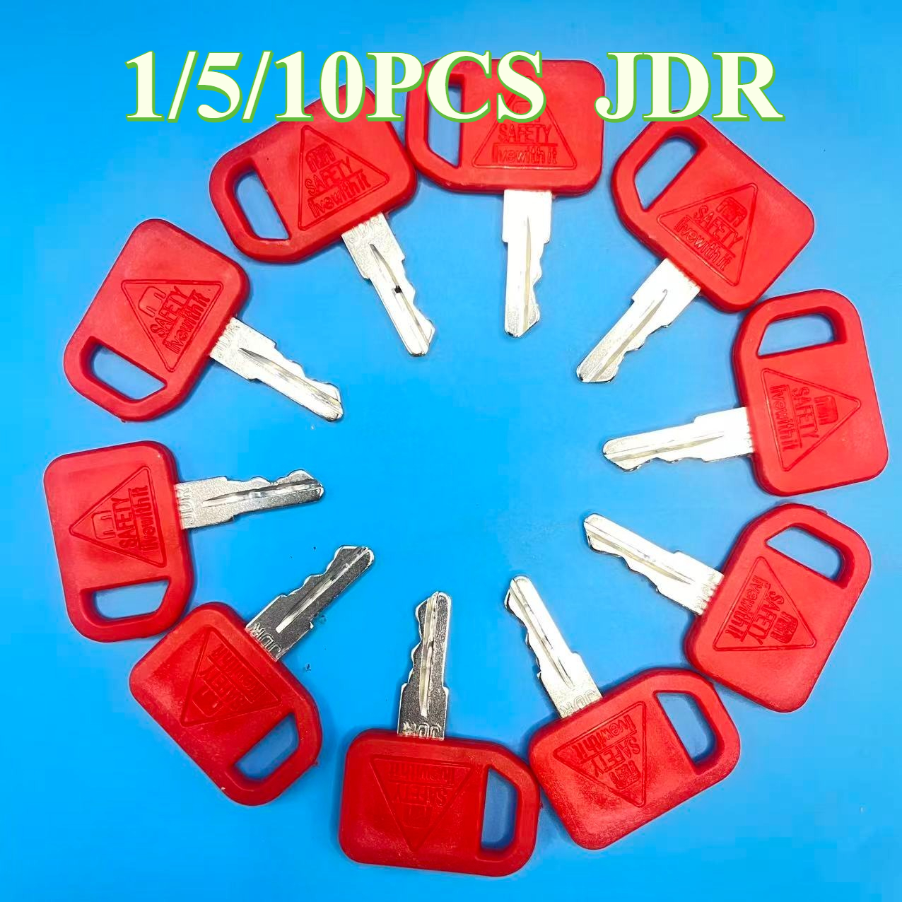 Tractor Backhoe - JDR 1/5/10PCS Excavator Keys for AT195302