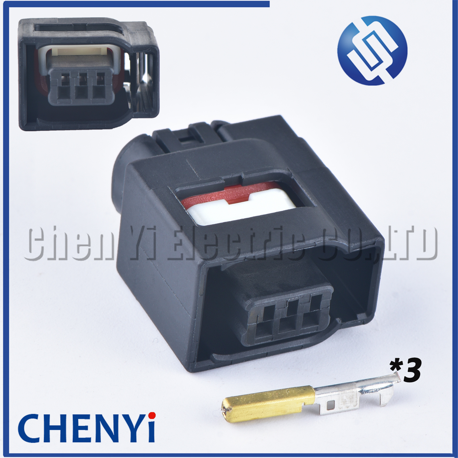 Heavy Equipment Komatsu - 3 Pin auto waterproof connector Wire