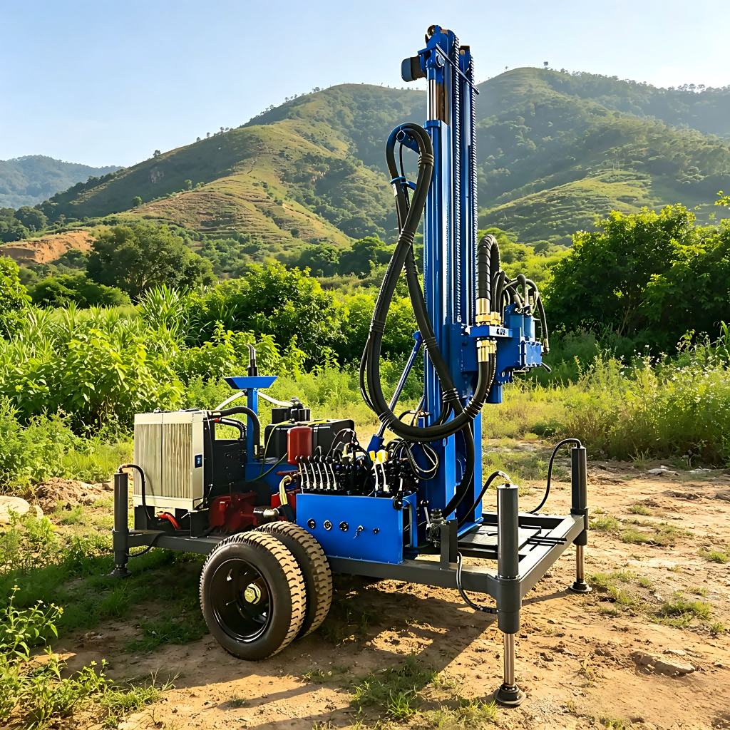 Diesel Water Pump - Customized 300m Wheeled Diesel Hydraulic Water