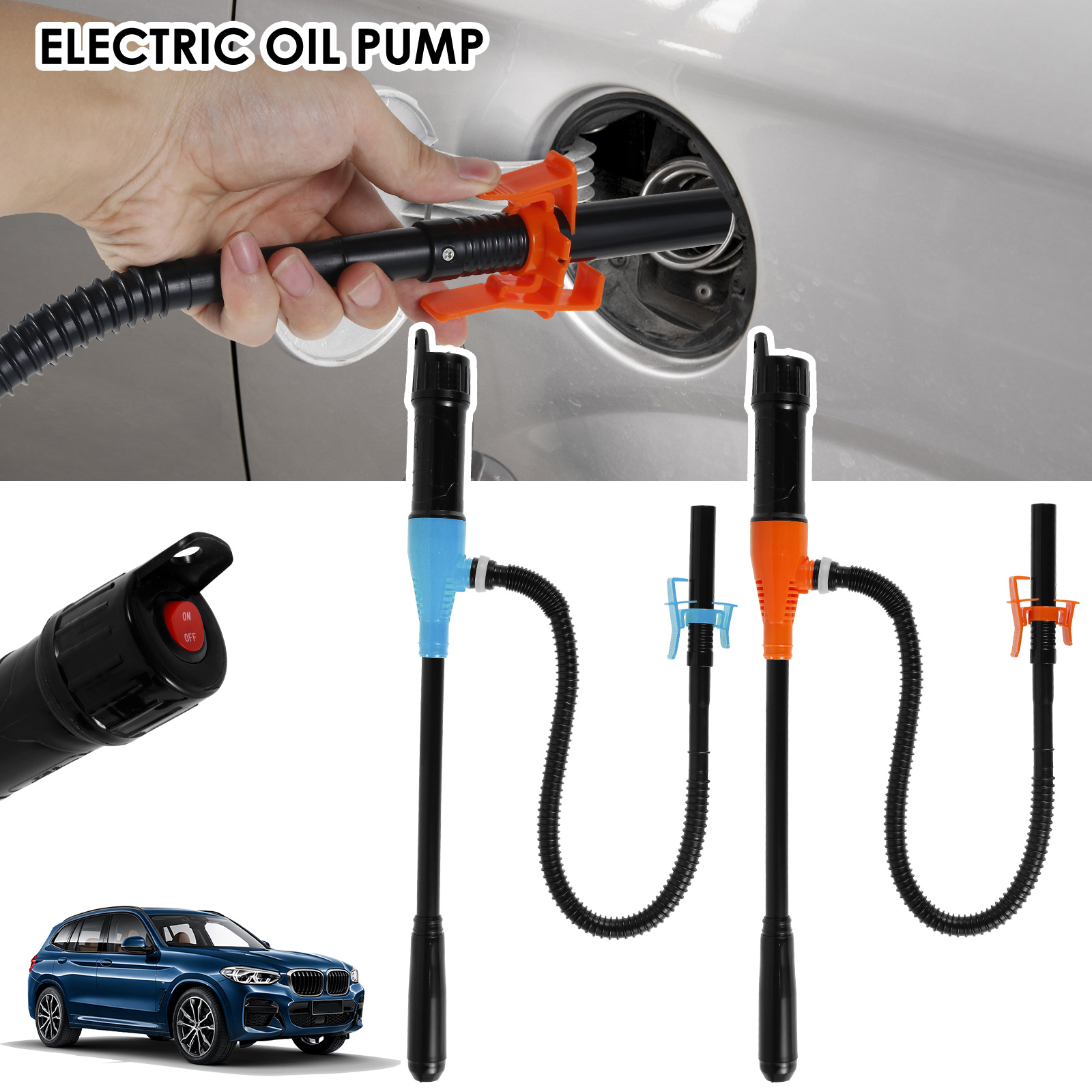 Diesel Water Pump - Portable Liquid Oil Transfer Pump Water