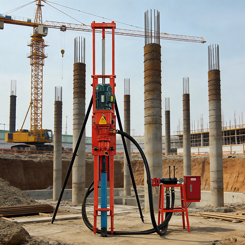 DTH Drill Rig Portable Down Th - огляд і ціна Heavy Equipment Mining