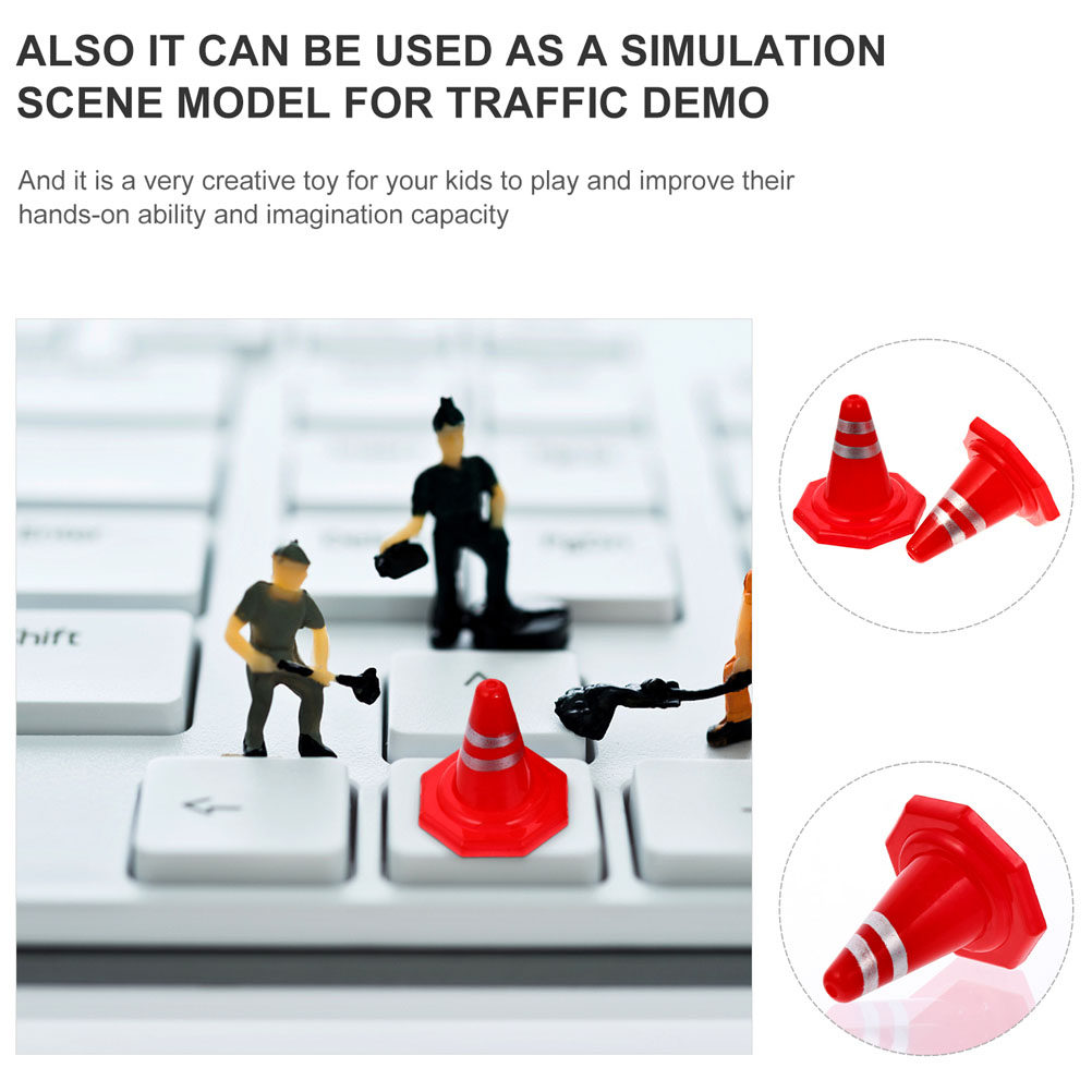 20Pcs Traffic Road Cone Simula - огляд і ціна Road Traffic Cone