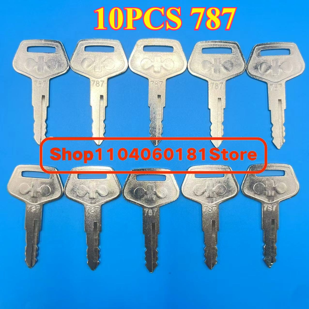 10 Pcs #787 KEYS TR2611434 Fit - огляд і ціна Heavy Equipment Komatsu