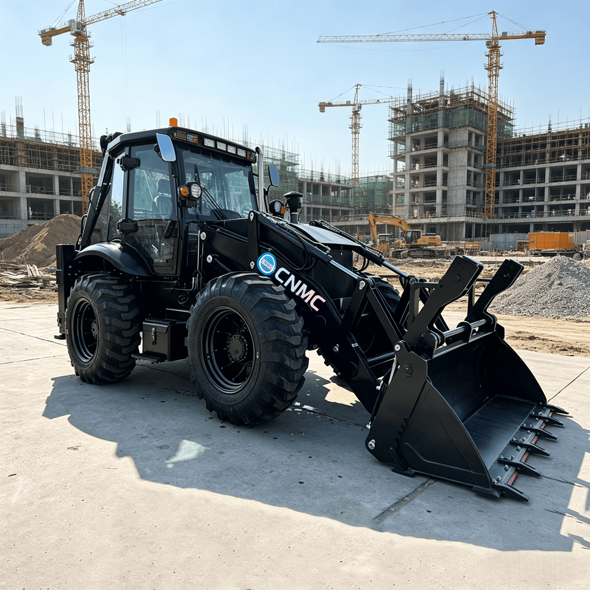 CN35-45 10 Tons 4x4 Wheel Load - огляд і ціна Tractor Backhoe