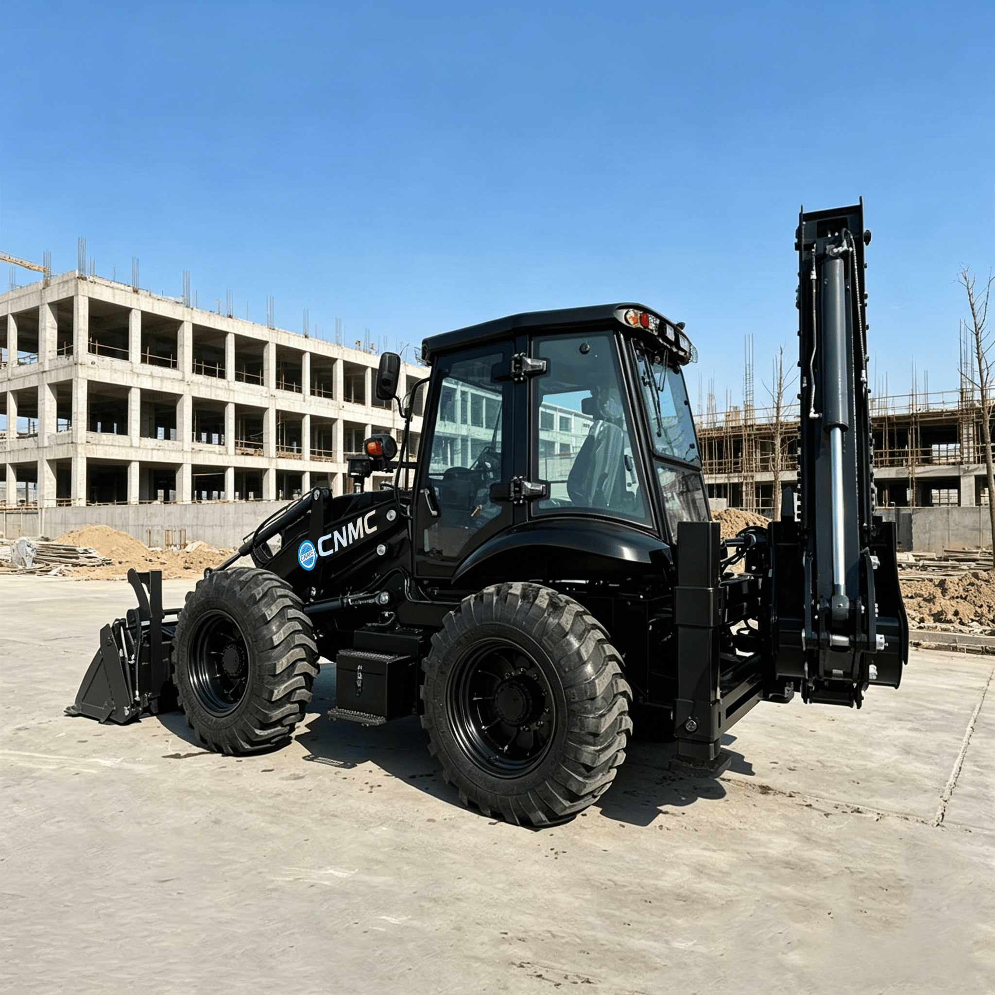CN35-45 10 Tons 4x4 Wheel Load - огляд і ціна Tractor Backhoe