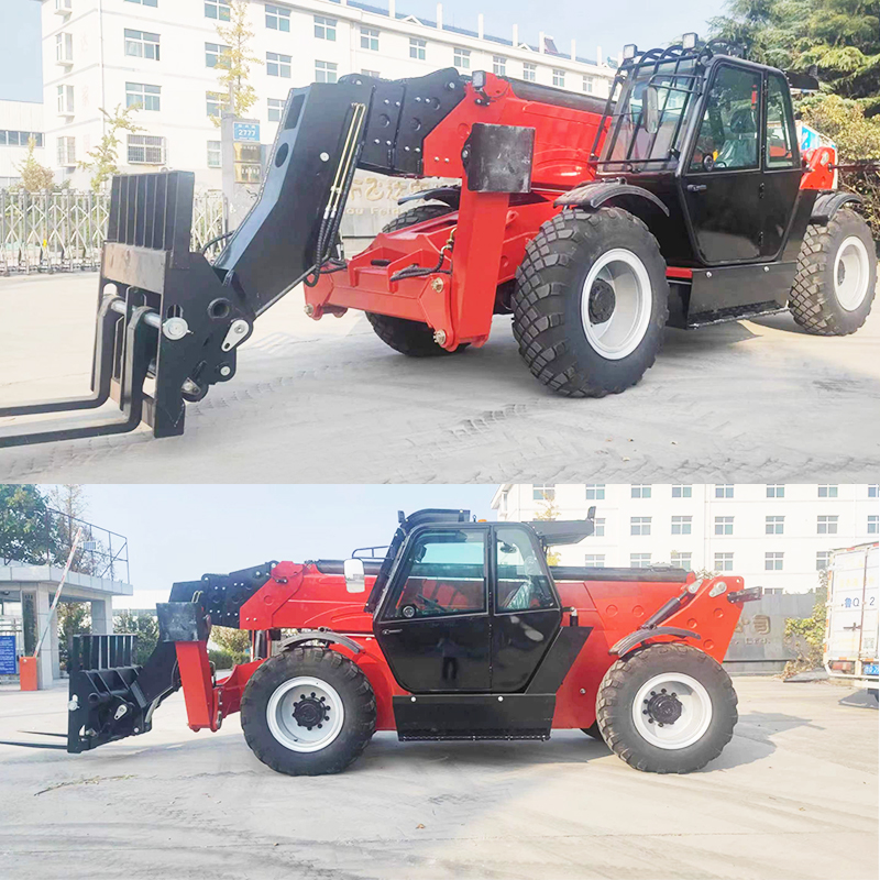 Heavy Duty 7M Reach Telehandle - огляд і ціна Heavy Equipment Forklift