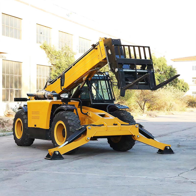 Heavy Duty 7M Reach Telehandle - огляд і ціна Heavy Equipment Forklift