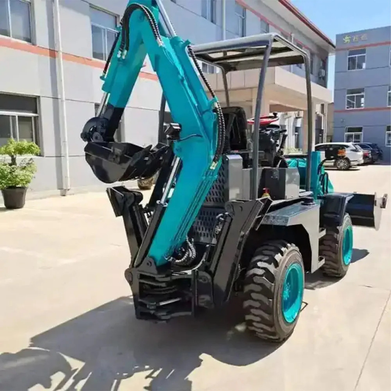 Multifunctional Mini Tractor F - огляд і ціна Tractor Backhoe