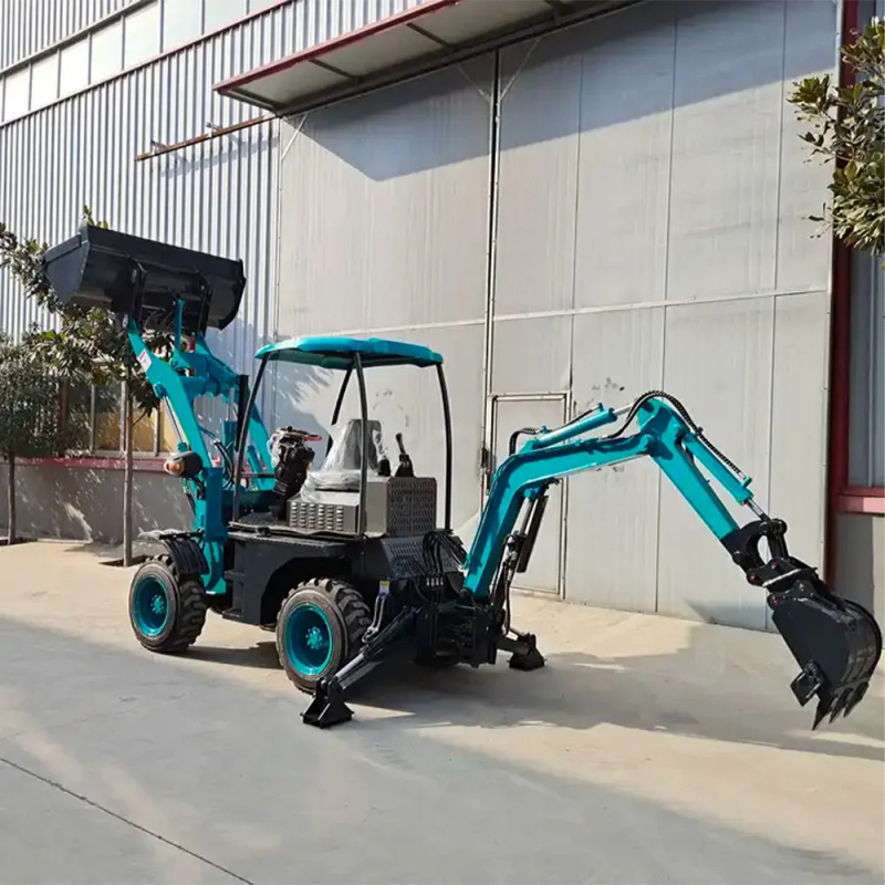 Multifunctional Mini Tractor F - огляд і ціна Tractor Backhoe