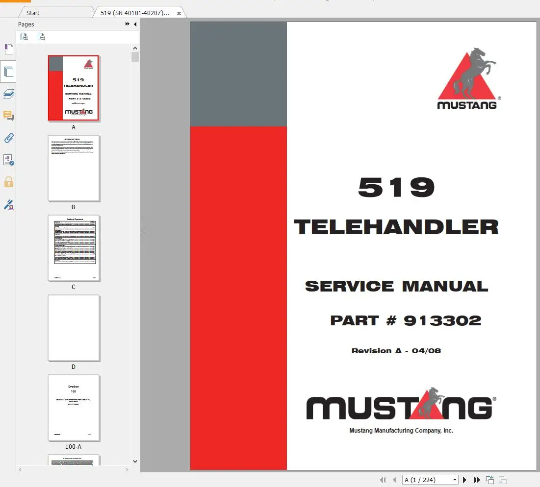 AutoDVD Mustang Machinery Heav - огляд і ціна Heavy Equipment Pdf