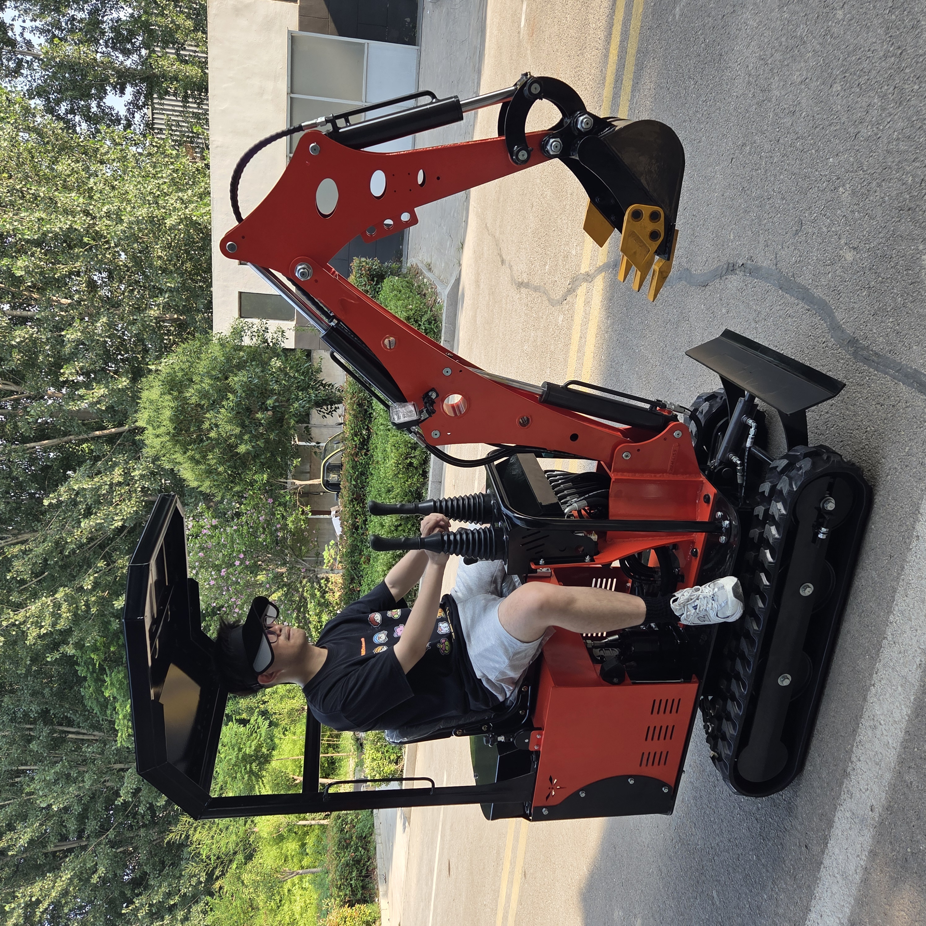 Customized High-efficiency Sma - огляд і ціна Tractor Backhoe