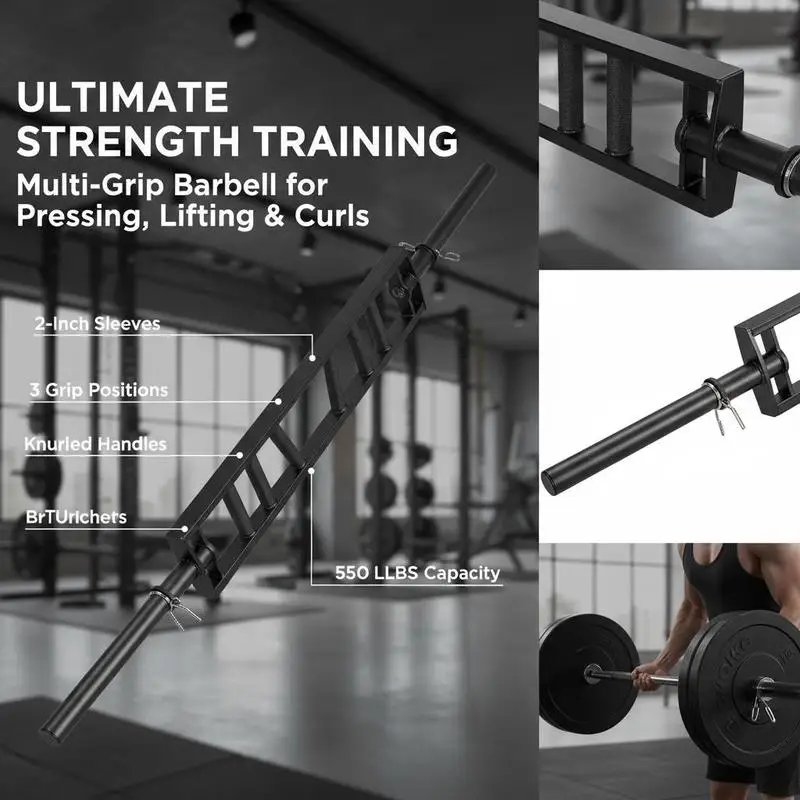 Multi-Grip Weightlifting Rod 8 - огляд і ціна Heavy Equipment Safety Training