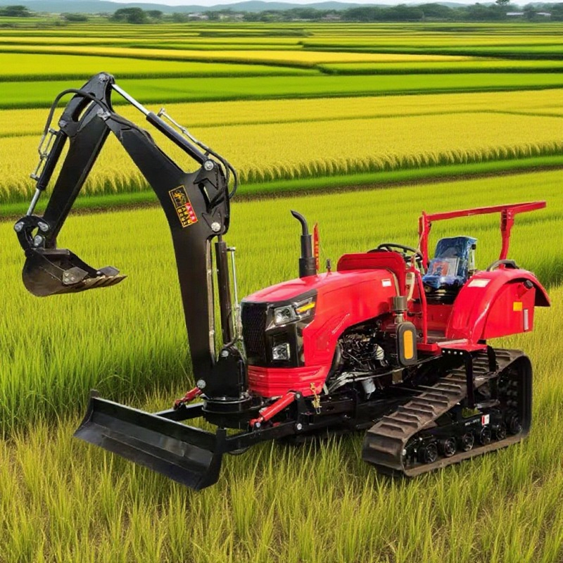 Customized 35HP Crawler Tracto - огляд і ціна Tractor Backhoe