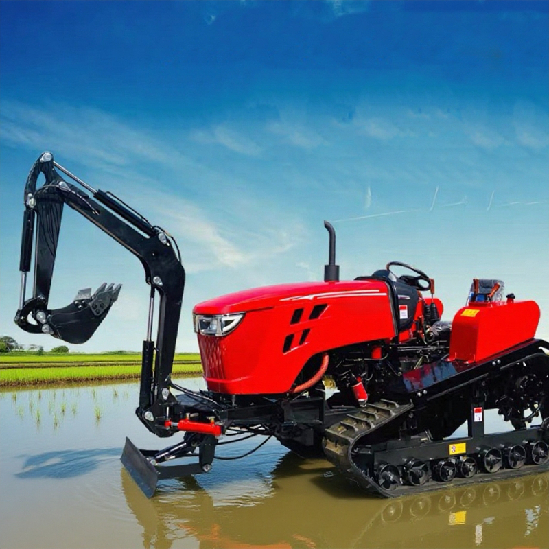 Customized 35HP Crawler Tracto - огляд і ціна Tractor Backhoe