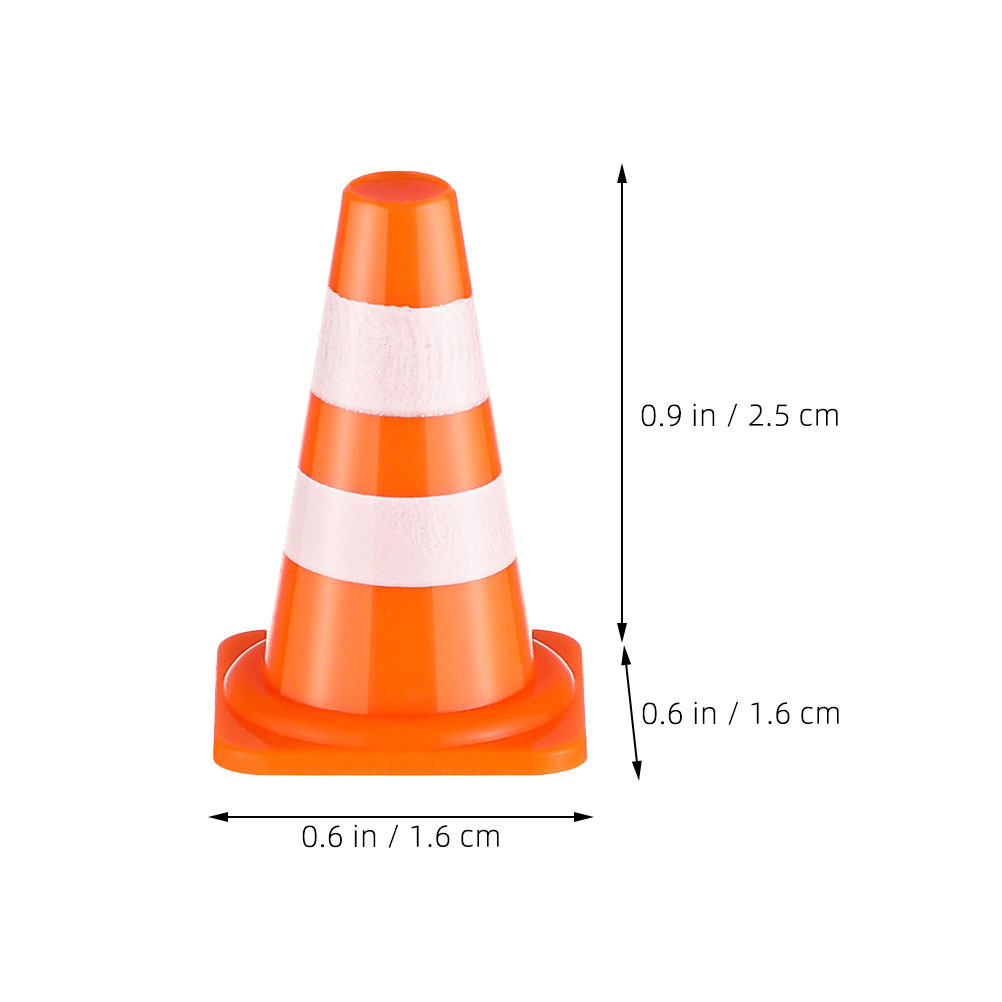 24Pcs Mini Traffic Cones Orang - огляд і ціна Road Traffic Cone