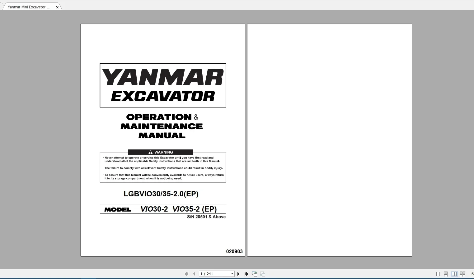 SpecDiag Yanmar Heavy Equipmen - огляд і ціна Heavy Equipment Pdf