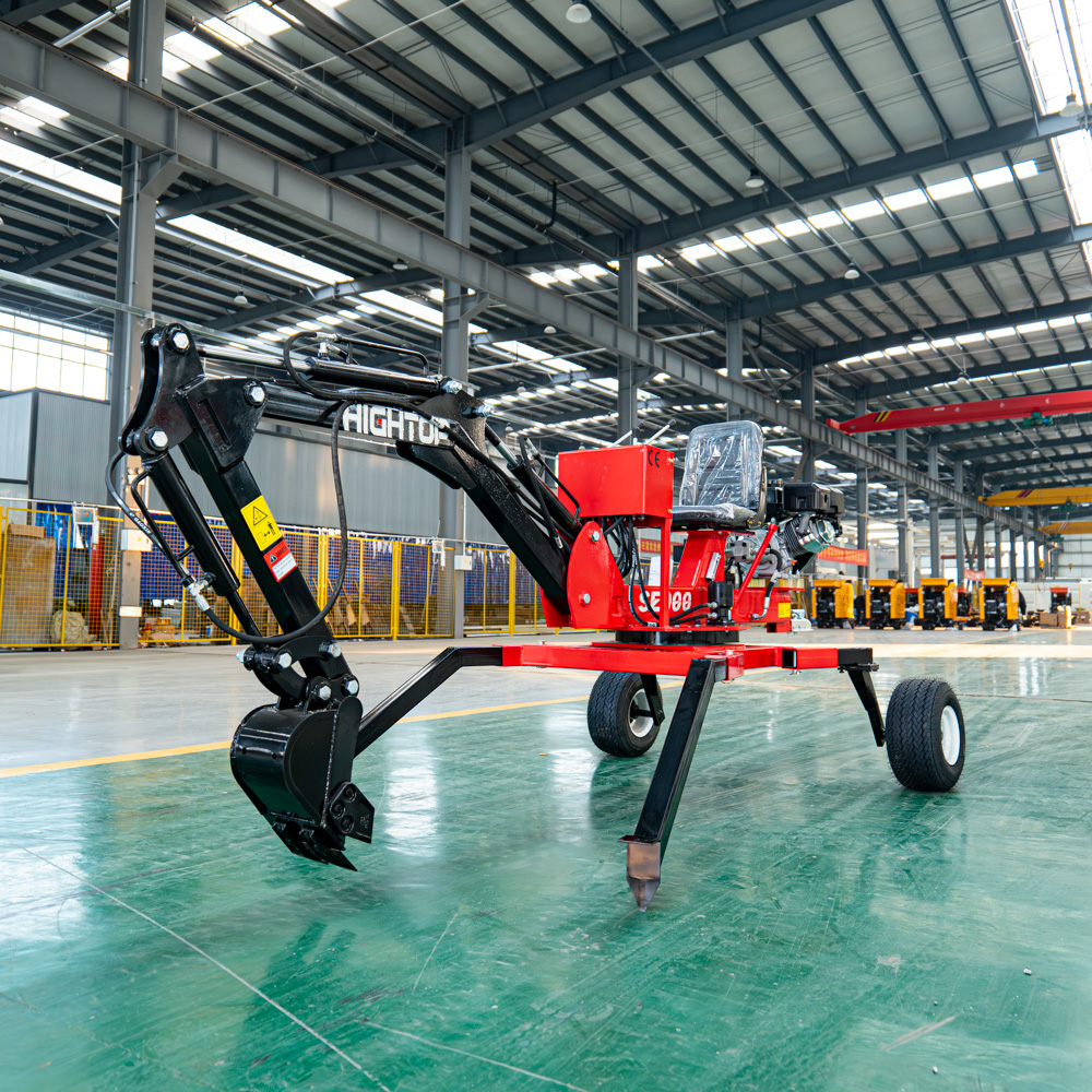 All-terrain Walking Excavator  - огляд і ціна Tractor Backhoe