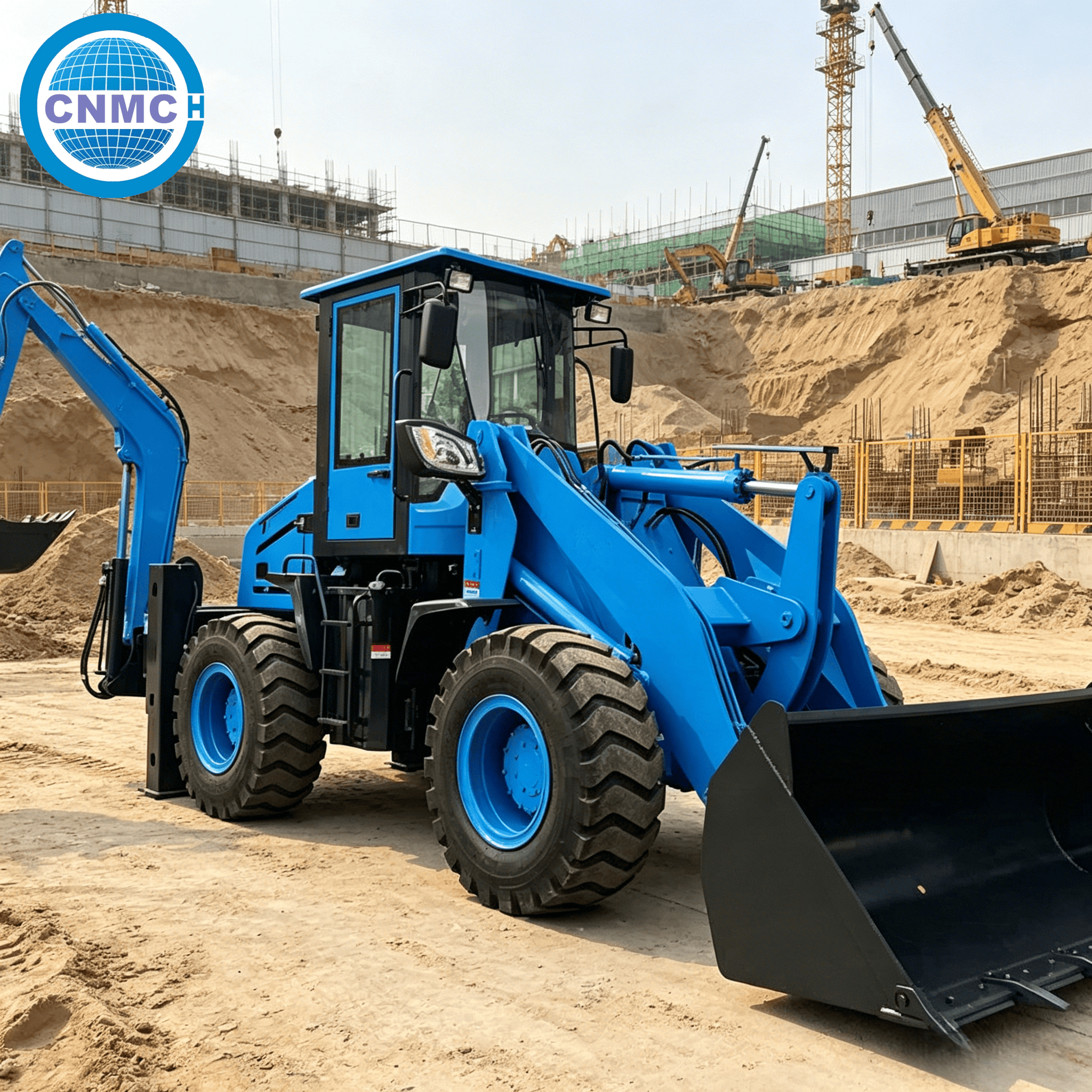 CNMC Backhoe Excavator Loader  - огляд і ціна Tractor Backhoe