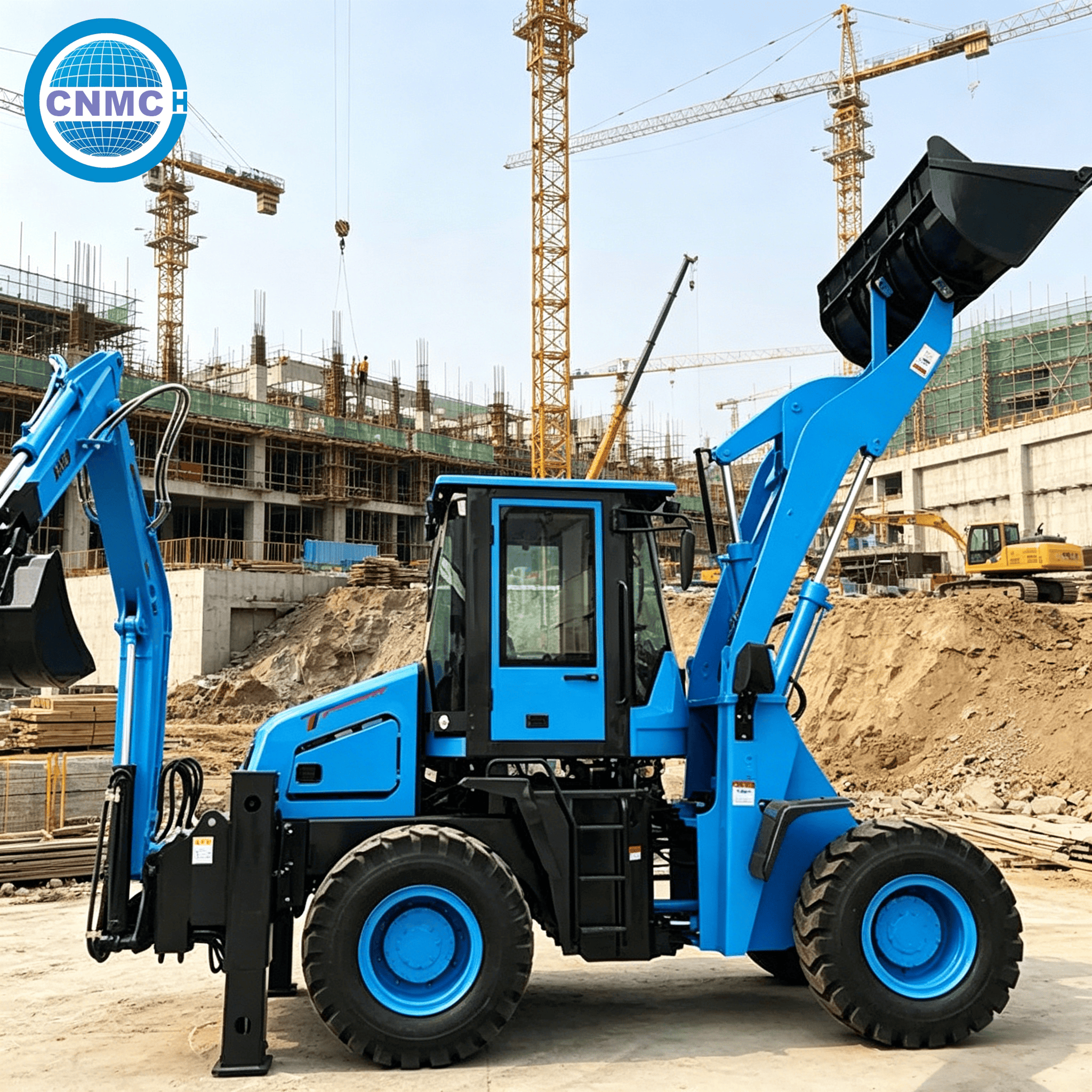 CNMC Backhoe Excavator Loader  - огляд і ціна Tractor Backhoe