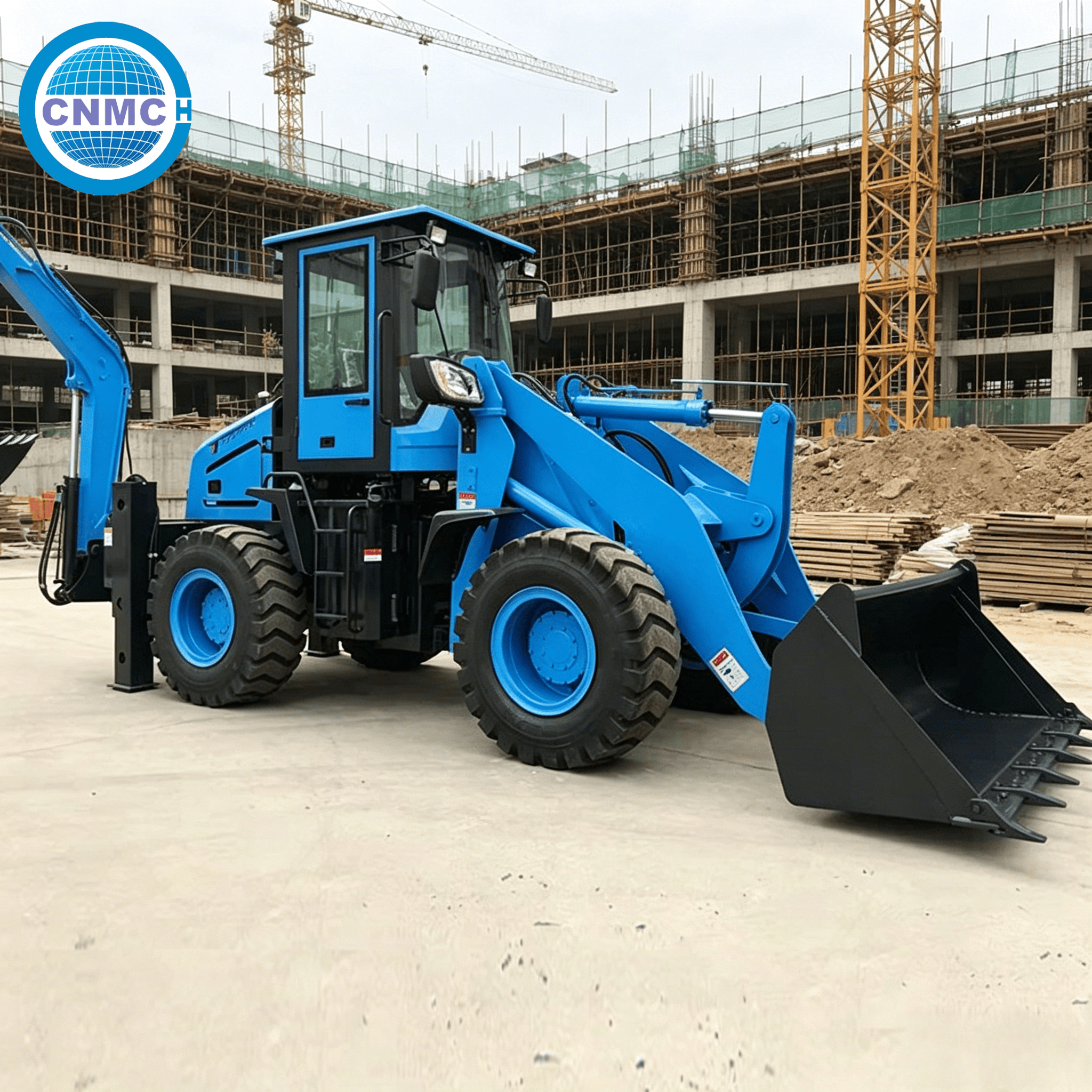 CNMC Backhoe Excavator Loader  - огляд і ціна Tractor Backhoe