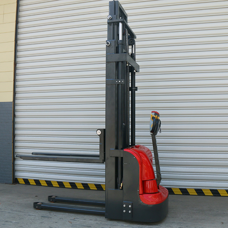 Full Electric Straddle Pallet  - огляд і ціна Electric Forklift