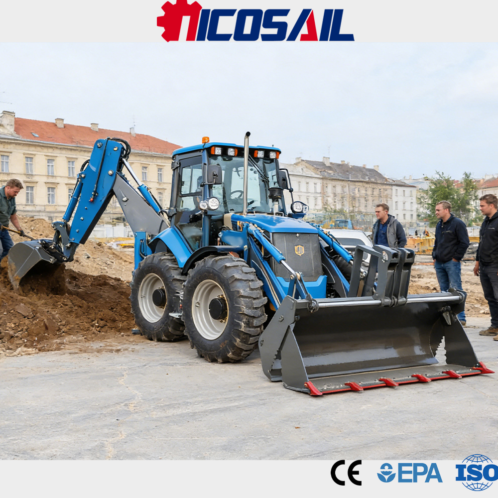 Construction Backhoe Loader CE - огляд і ціна Tractor Backhoe