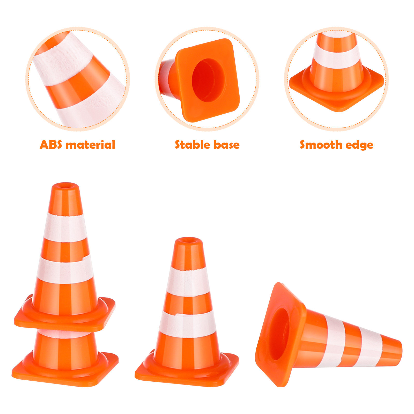 50Pcs Mini Traffic Cones Traff - огляд і ціна Road Traffic Cone