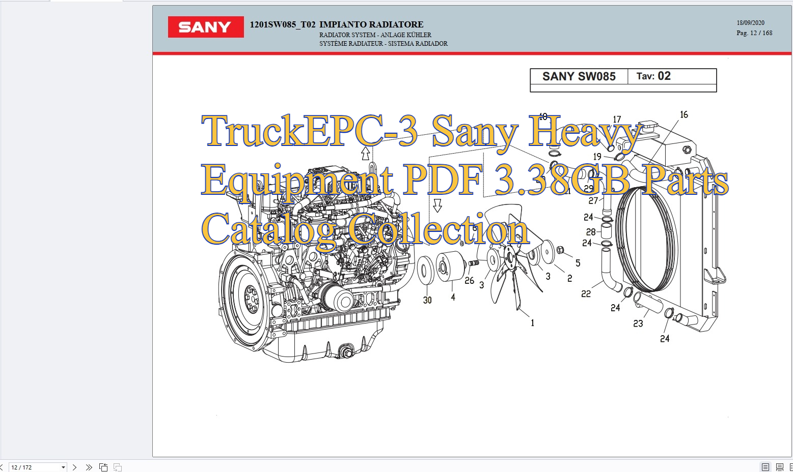 TruckEPC-3 Sany Heavy Equipmen - огляд і ціна Heavy Equipment Pdf