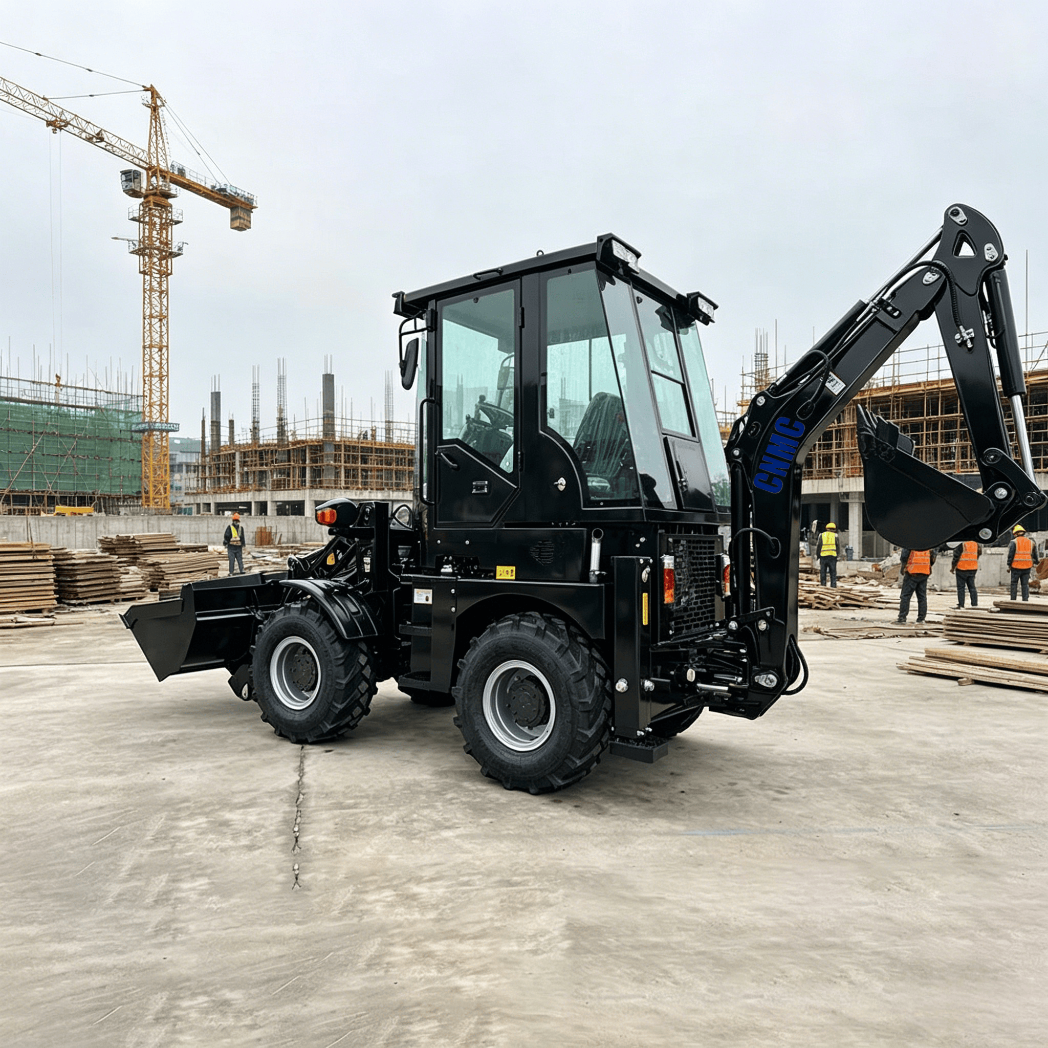 3.5 Ton Backhoe Loader Digger  - огляд і ціна Tractor Backhoe